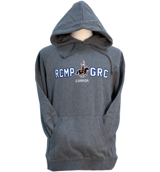 Pullover Hoody - RCMP - Grey - Carbon Fiber Washed