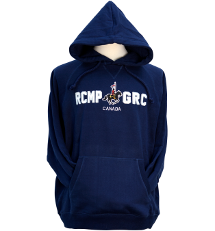 Pullover Hoody - RCMP - Navy - Carbon Fiber Washed
