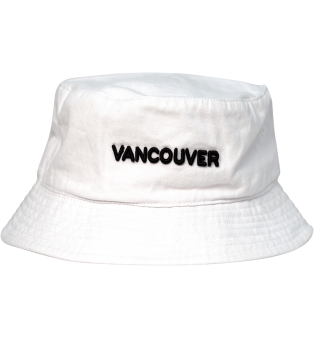 Vancouver White Bucket Hat