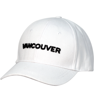 Vancouver White Baseball Cap