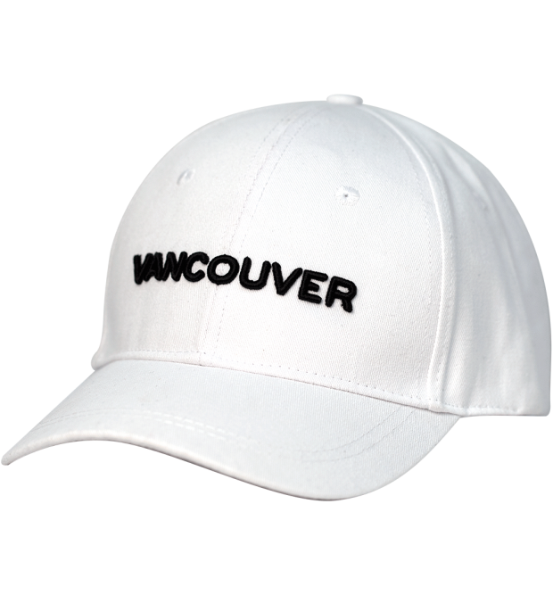Vancouver White Baseball Cap