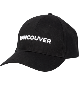 Vancouver Black Baseball Cap