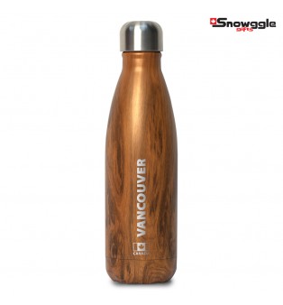 Stainless Steel Insulated Bottle - Teakwood Vancouver