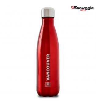 Stainless Steel Insulated Bottle - Red Vancouver