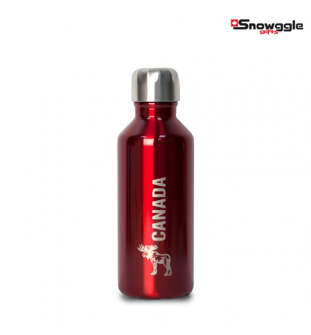 Stainless Steel Insulated Bottle - Red Canada