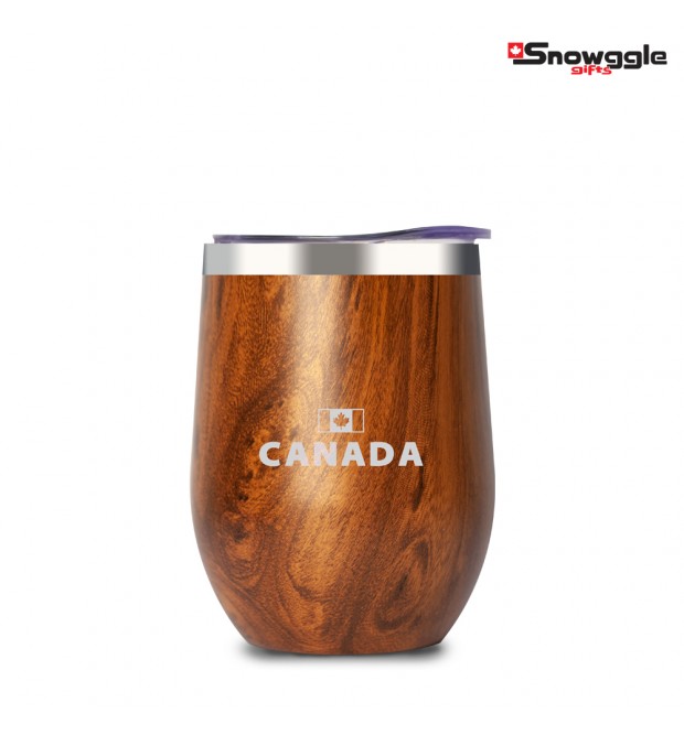 Stainless Steel Insulated Wine Tumbler - Teakwood Canada