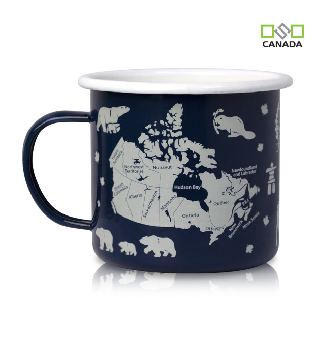 Enamel Camp Mug - Blue