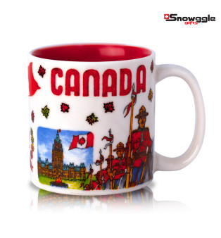 Espresso Canada Mugs Set