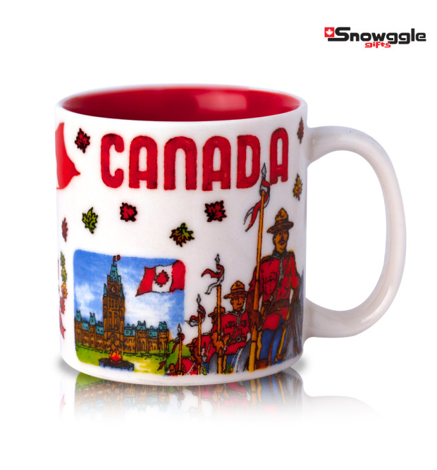 Espresso Canada Mugs Set