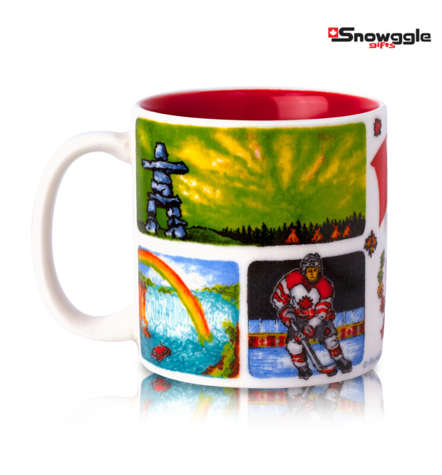 Espresso Canada Mugs Set