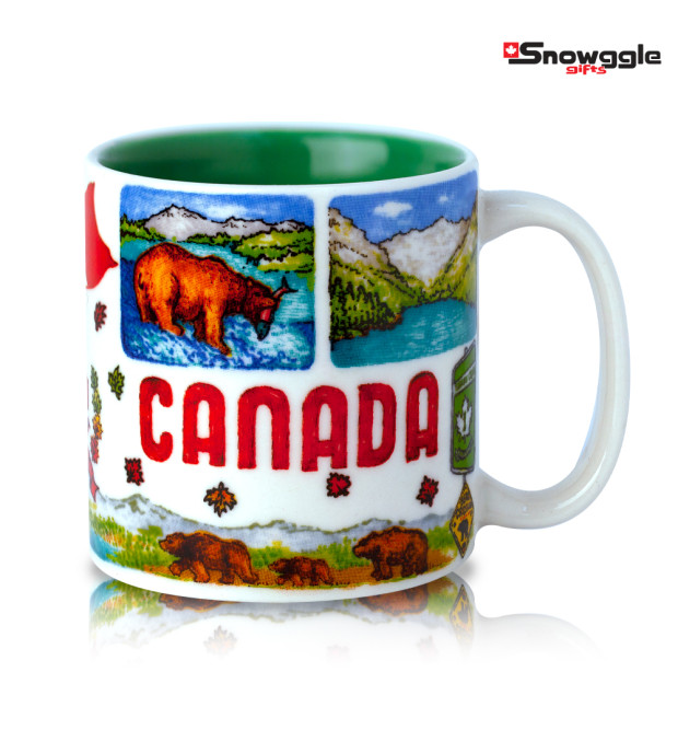 Espresso Canada Mugs Set