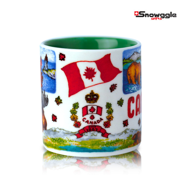 Espresso Canada Mugs Set