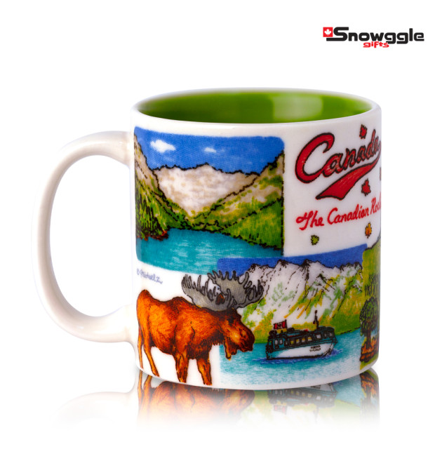 Espresso Canadian Rockies Mugs Set