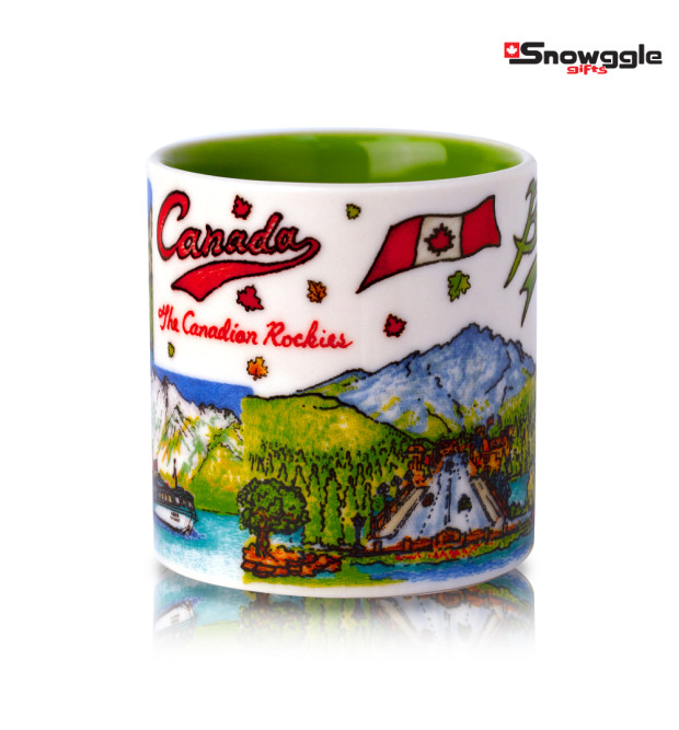 Espresso Canadian Rockies Mugs Set