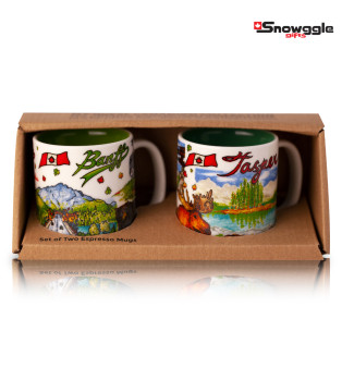 Espresso Canadian Rockies Mugs Set