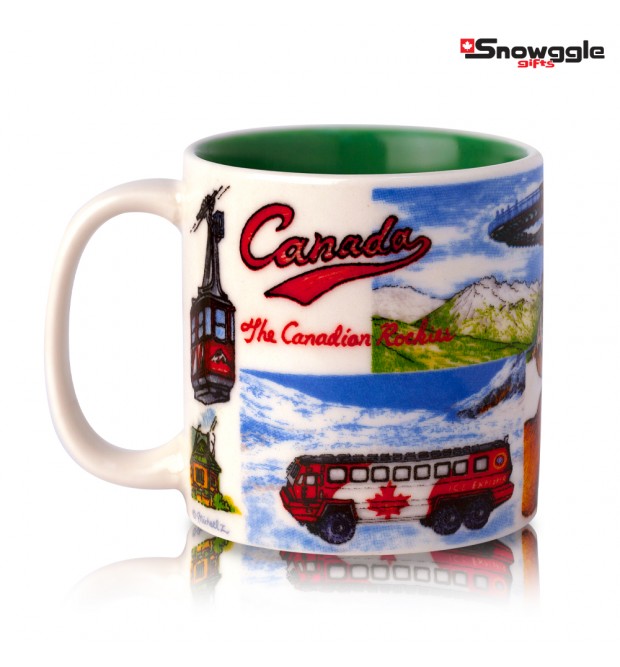 Espresso Canadian Rockies Mugs Set