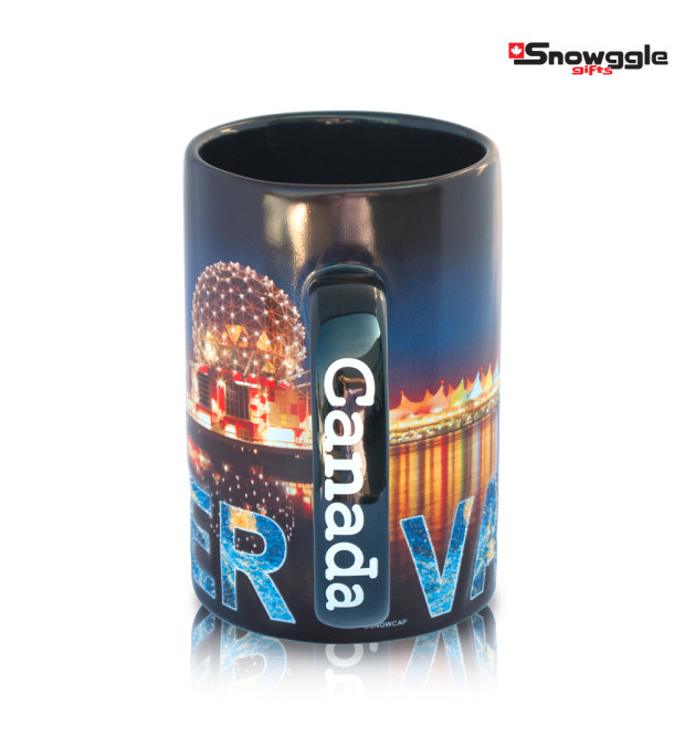 Vancouver Night 3D City Mug