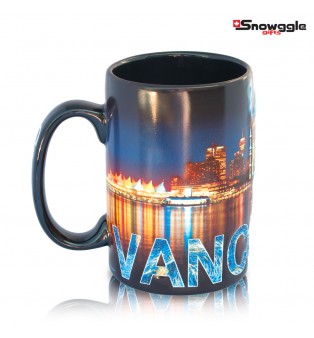 Vancouver Night 3D City Mug