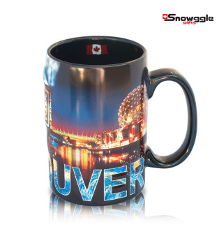 Vancouver Night 3D City Mug