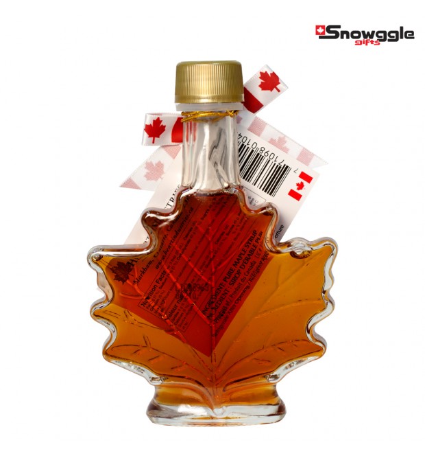 Maple Syrup in Leaf Bottle 100ml