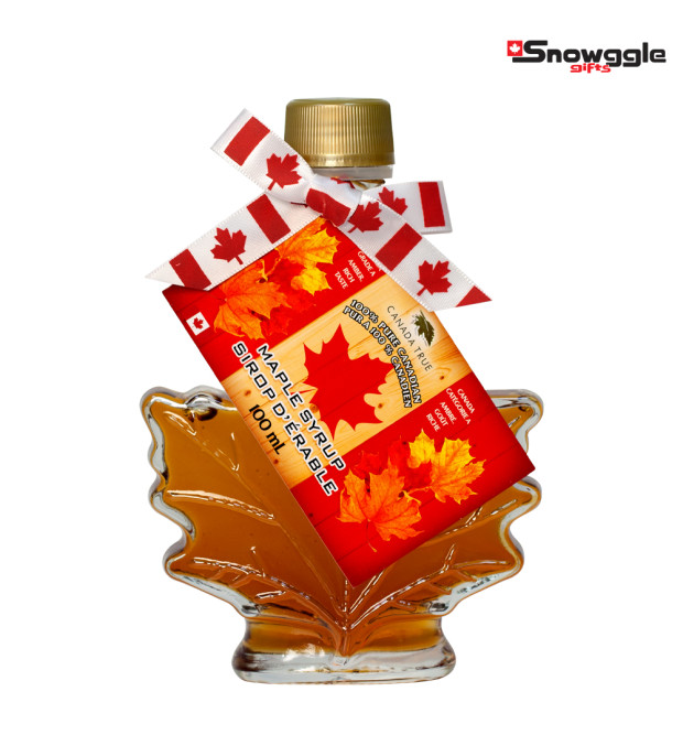 Maple Syrup in Leaf Bottle 100ml