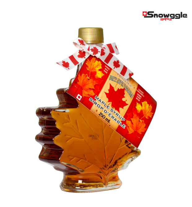 Maple Syrup in Leaf Bottle 250ml