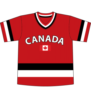 Adult Hockey Jersey Red