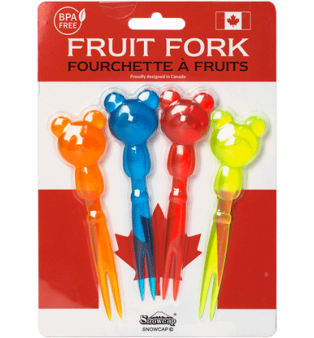 Fruit Forks - Bear in 4 colors