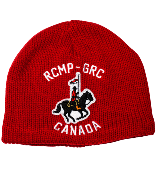 Knitting Torque with RCMP Rider - Red