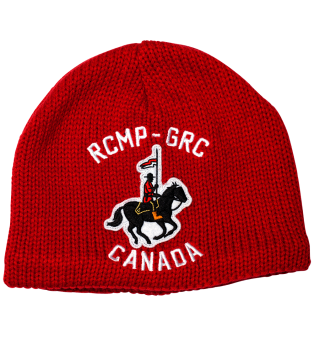 Knitting Torque with RCMP Rider - Red