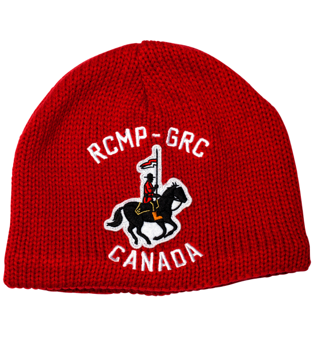 Knitting Torque with RCMP Rider - Red