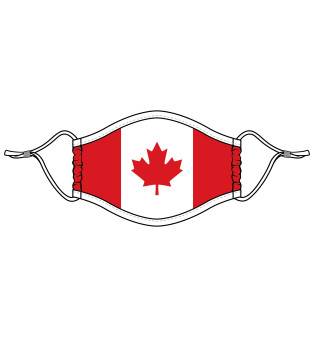 Cotton Mask - Canada Flag