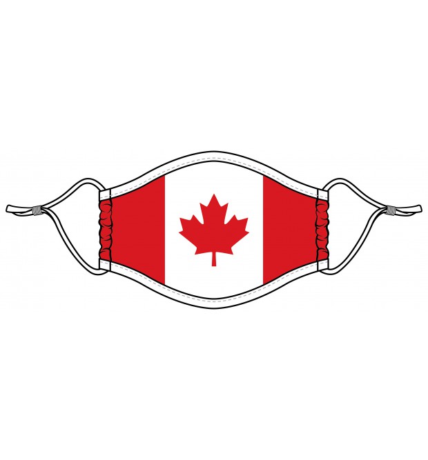 Cotton Mask - Canada Flag