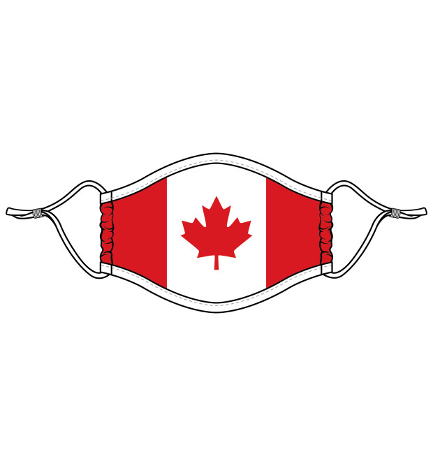 Cotton Mask - Canada Flag