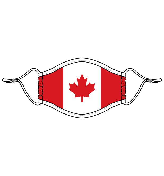 Cotton Mask - Canada Flag