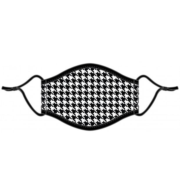 Cotton Mask - Houndstooth
