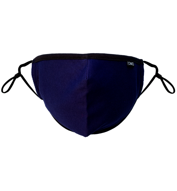 Cotton Mask - Plain Navy