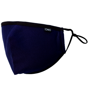 Cotton Mask - Plain Navy