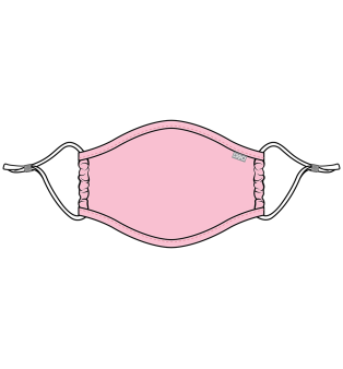 Cotton Mask - Plain Pink