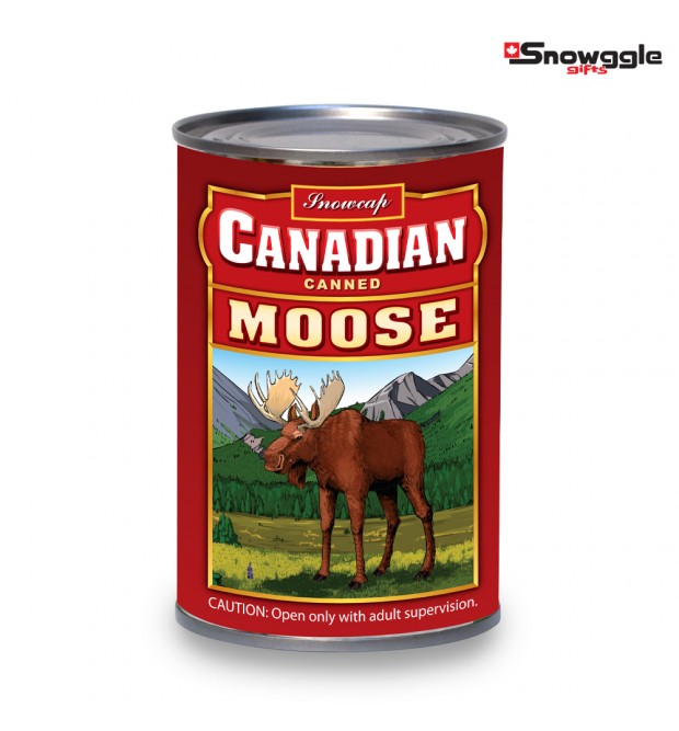 Canned Plush Moose