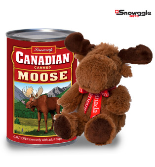 Canned Plush Moose