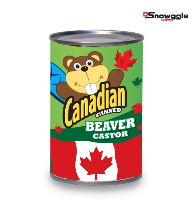 Canned Plush Beaver