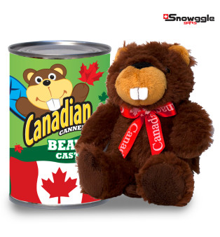 Canned Plush Beaver