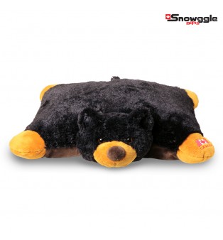Black Bear Pillow - Foldable
