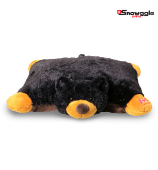 Black Bear Pillow - Foldable