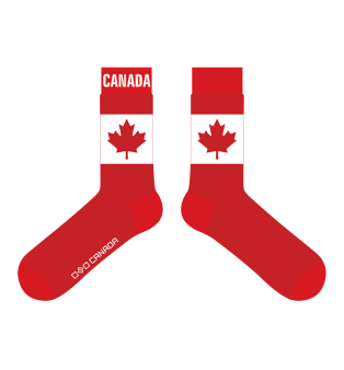 Sock - Canada Flag