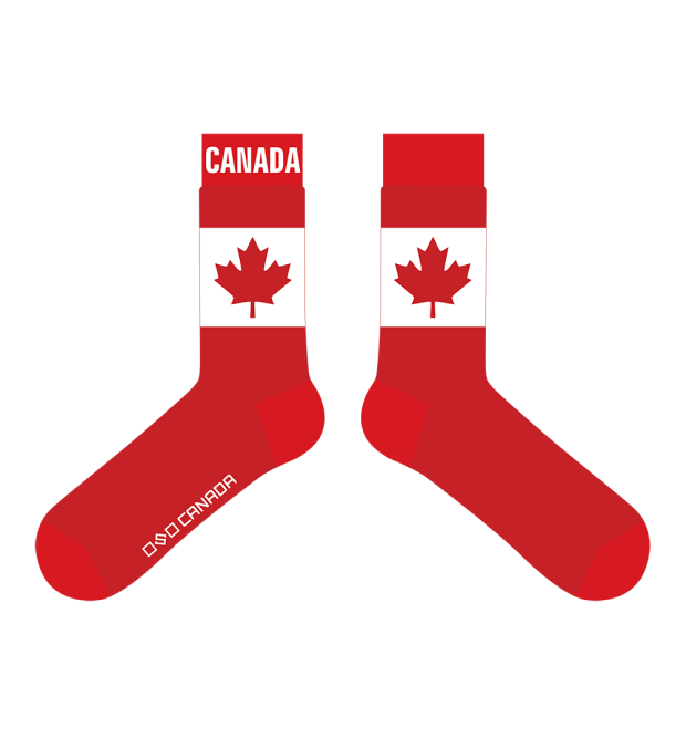 Sock - Canada Flag