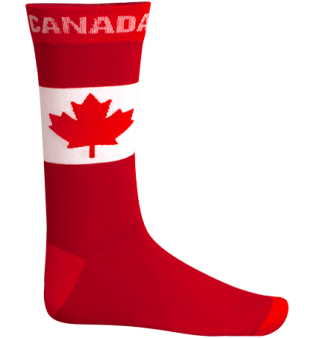 Sock - Canada Flag