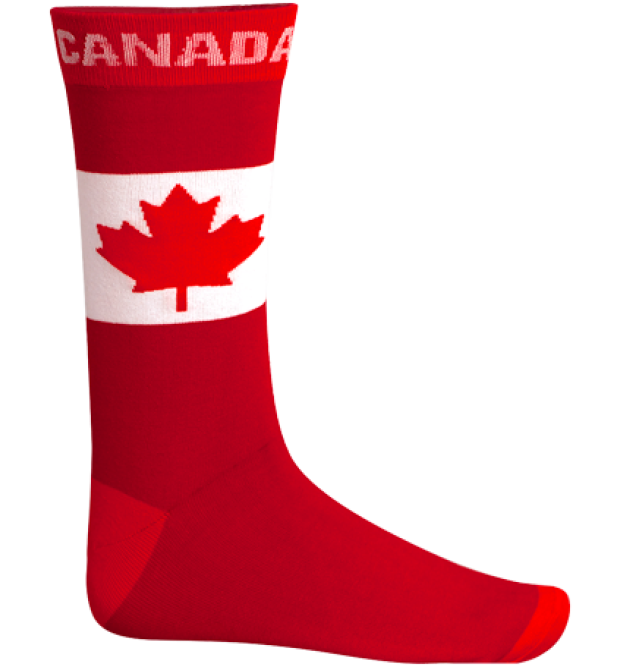 Sock - Canada Flag