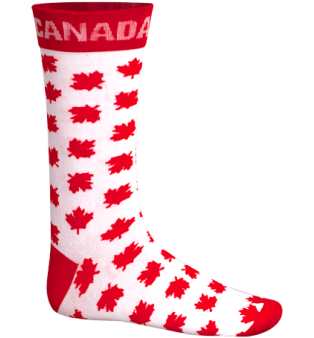 Sock - Maple Leaf